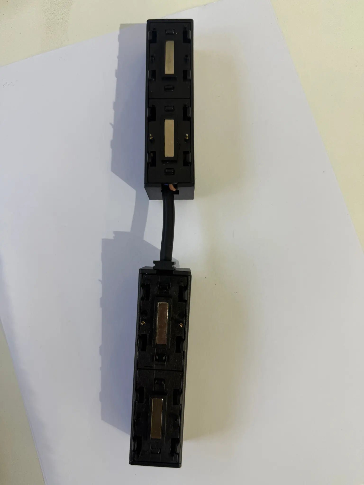 Rail connector | Opbouw