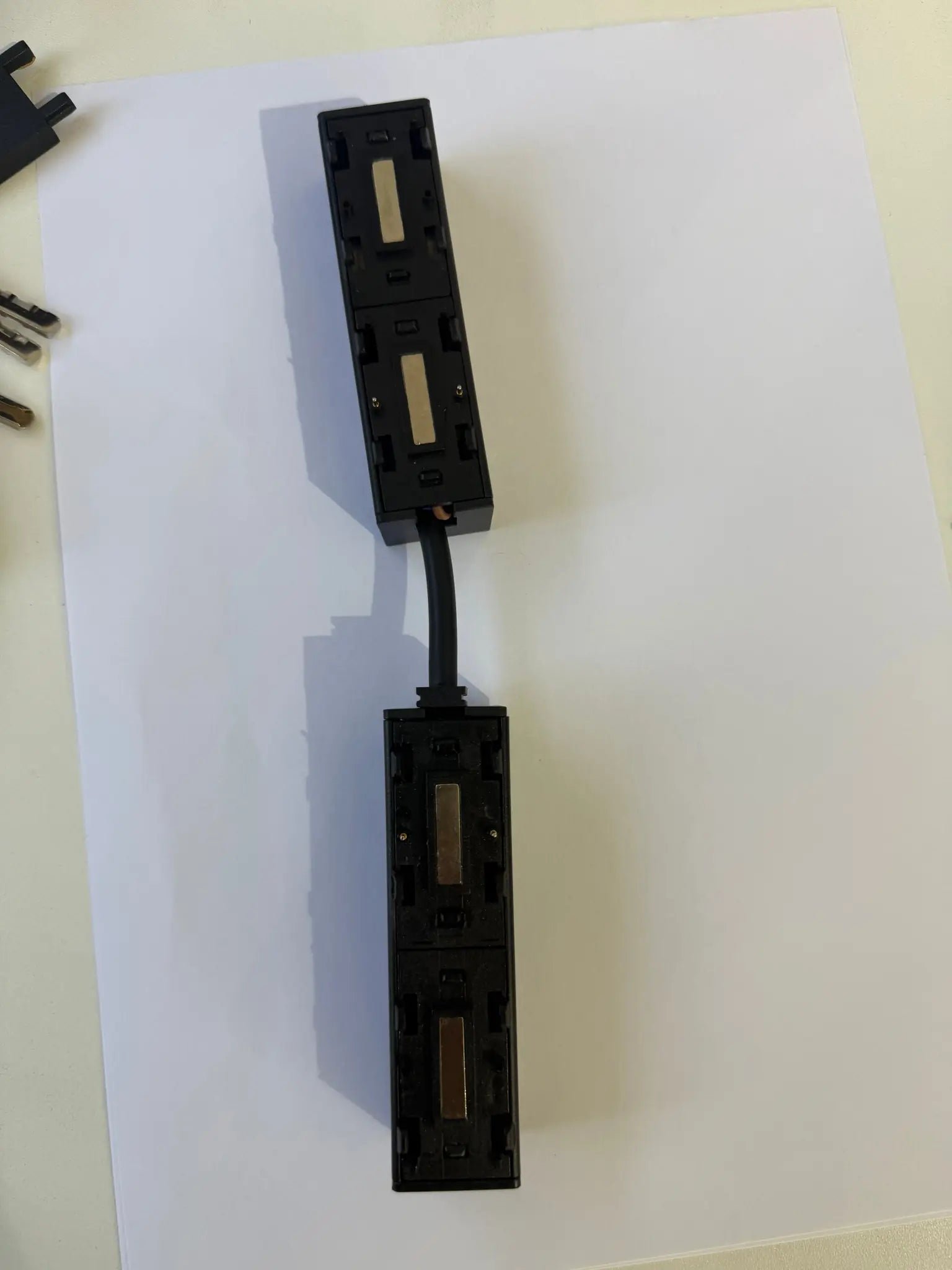 Rail connector | Opbouw