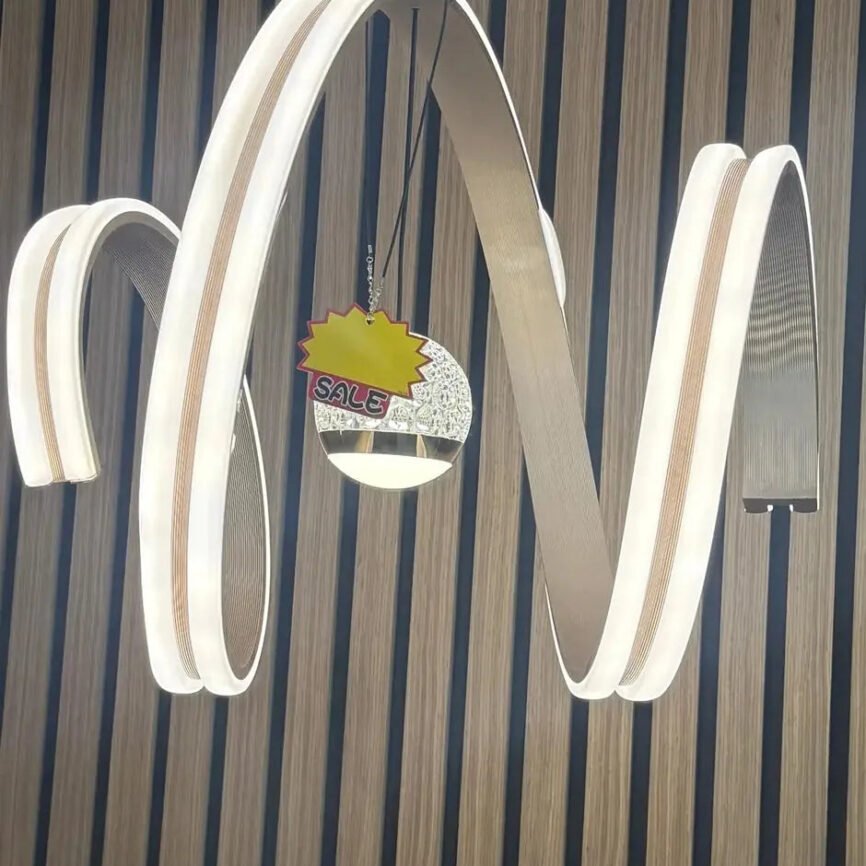 Moderne Spiraal Hanglamp met afstandsbediening – Hanglampen