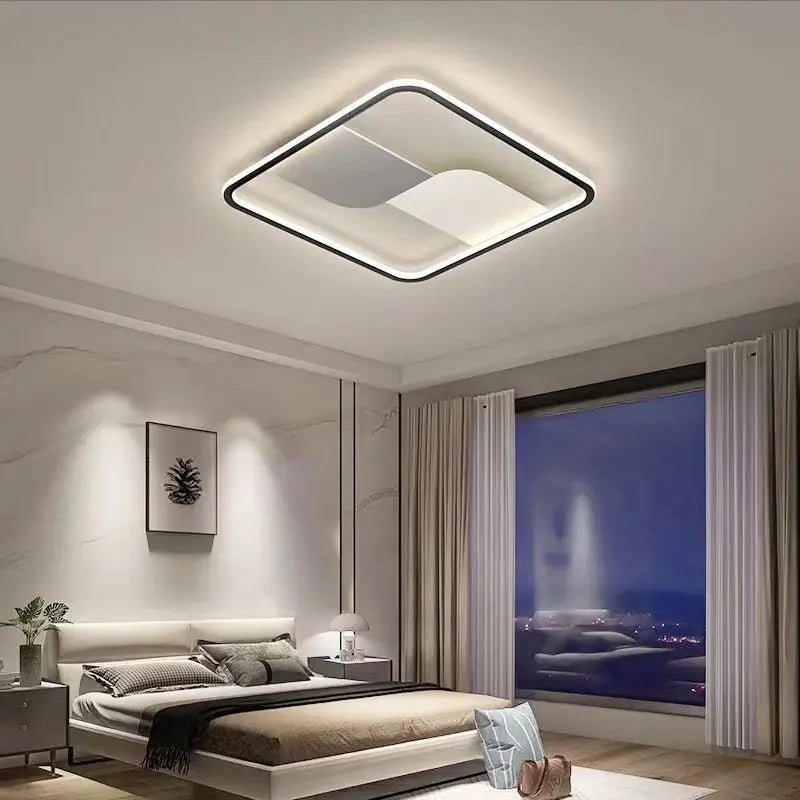 Stijlvol Plafondlamp Slaapkamer B&W Goud Design – Plafondlampen