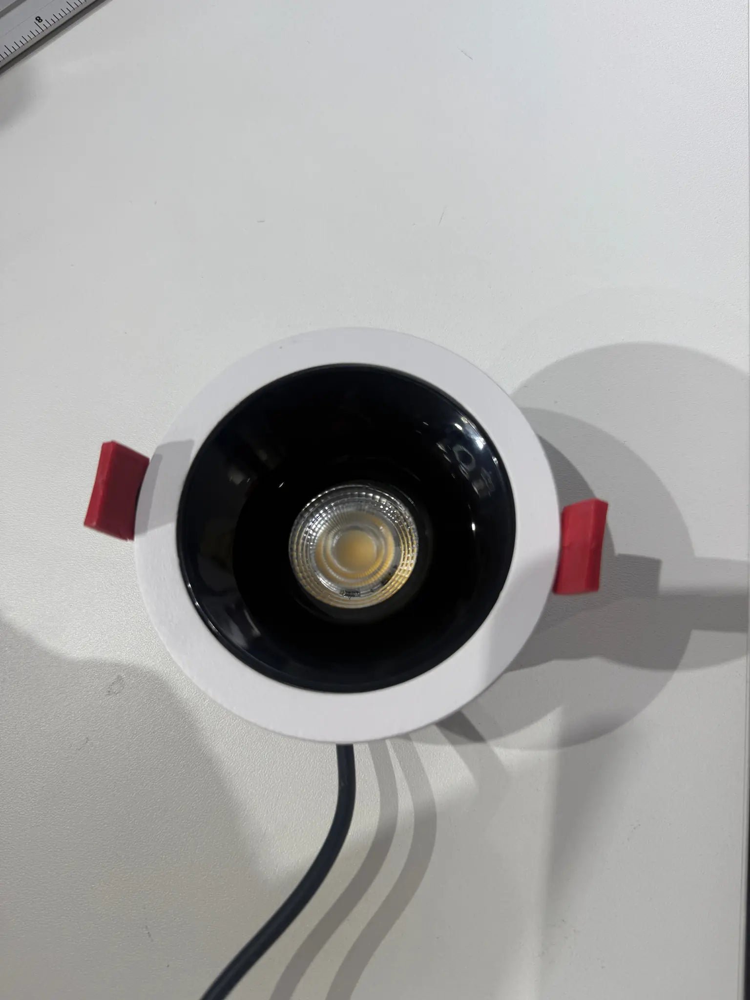 Dimbare Led spot Inbouwspot – Mat Zwart & Wit Aluminium – Spots