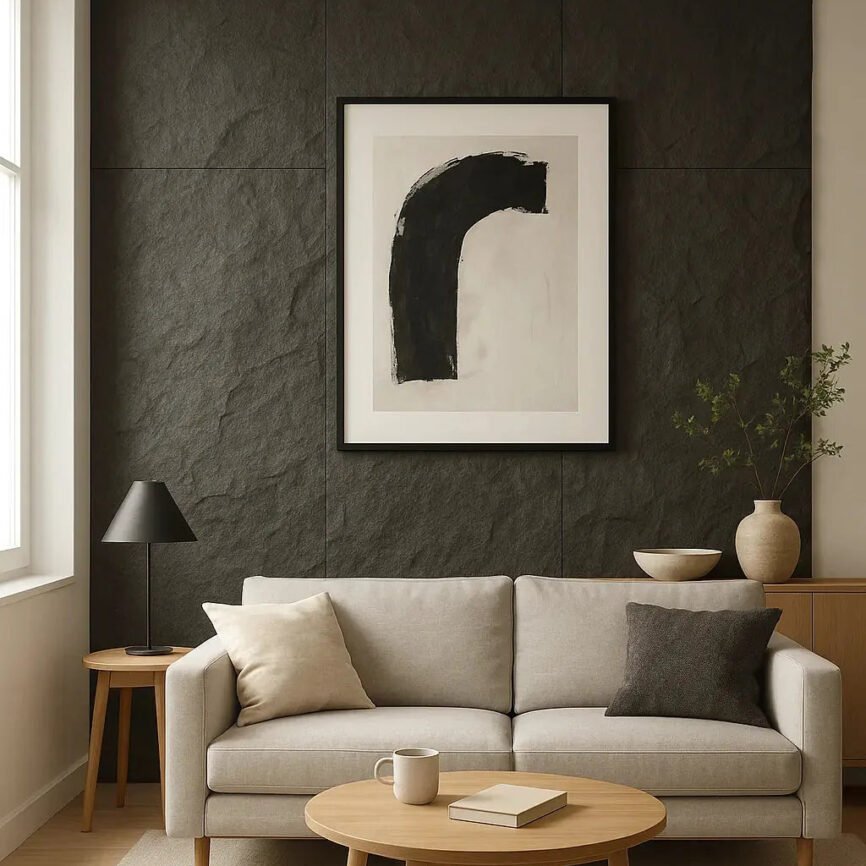 Steenlook wandpaneel | 3d textuur | 60x120 cm – Wandpanelen