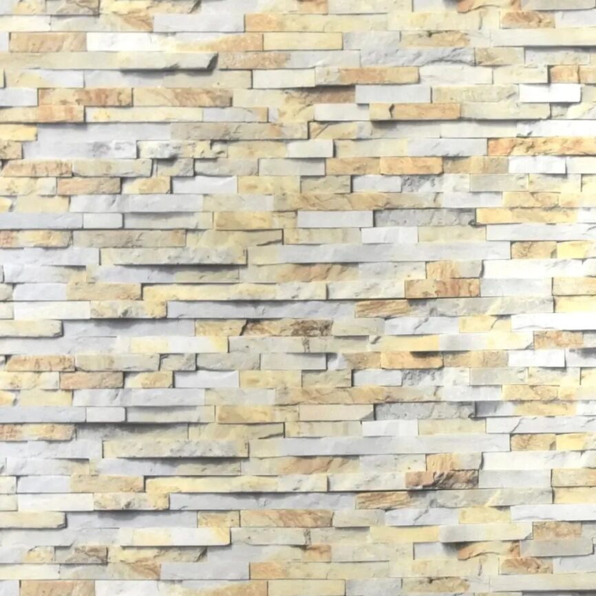 Wandpaneel marmerlook Mozaïeksteen 280x120cm – Hoogglans