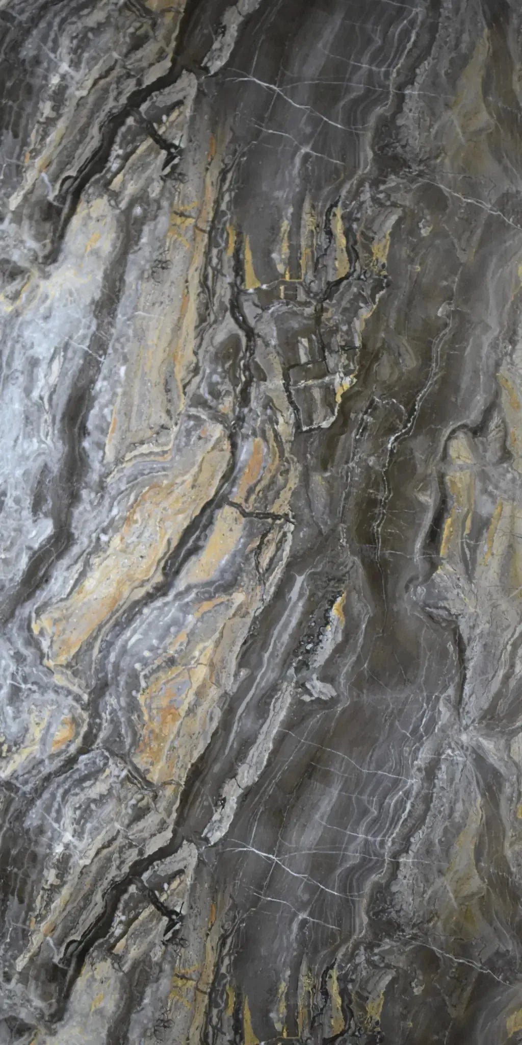 Mooiste Wandpaneel  Marmer Shadow Stone 280x120cm – Hoogglans