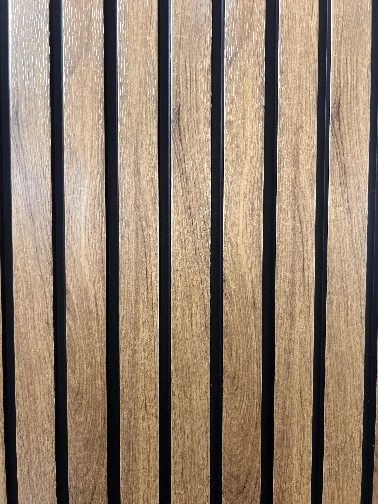 Moderne PVC Licht Walnoot Kunststof Wandpanelen – Wall panel