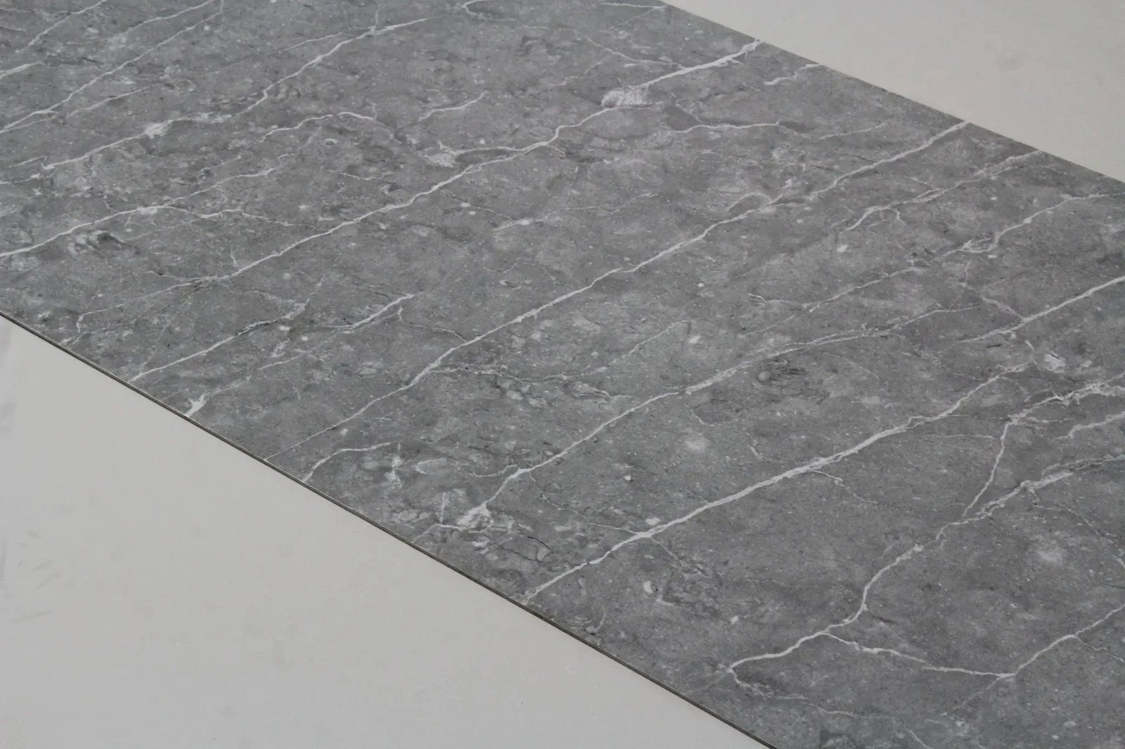 PVC Wandpaneel marmerlook Stormgrijs 280x120cm – Hoogglans