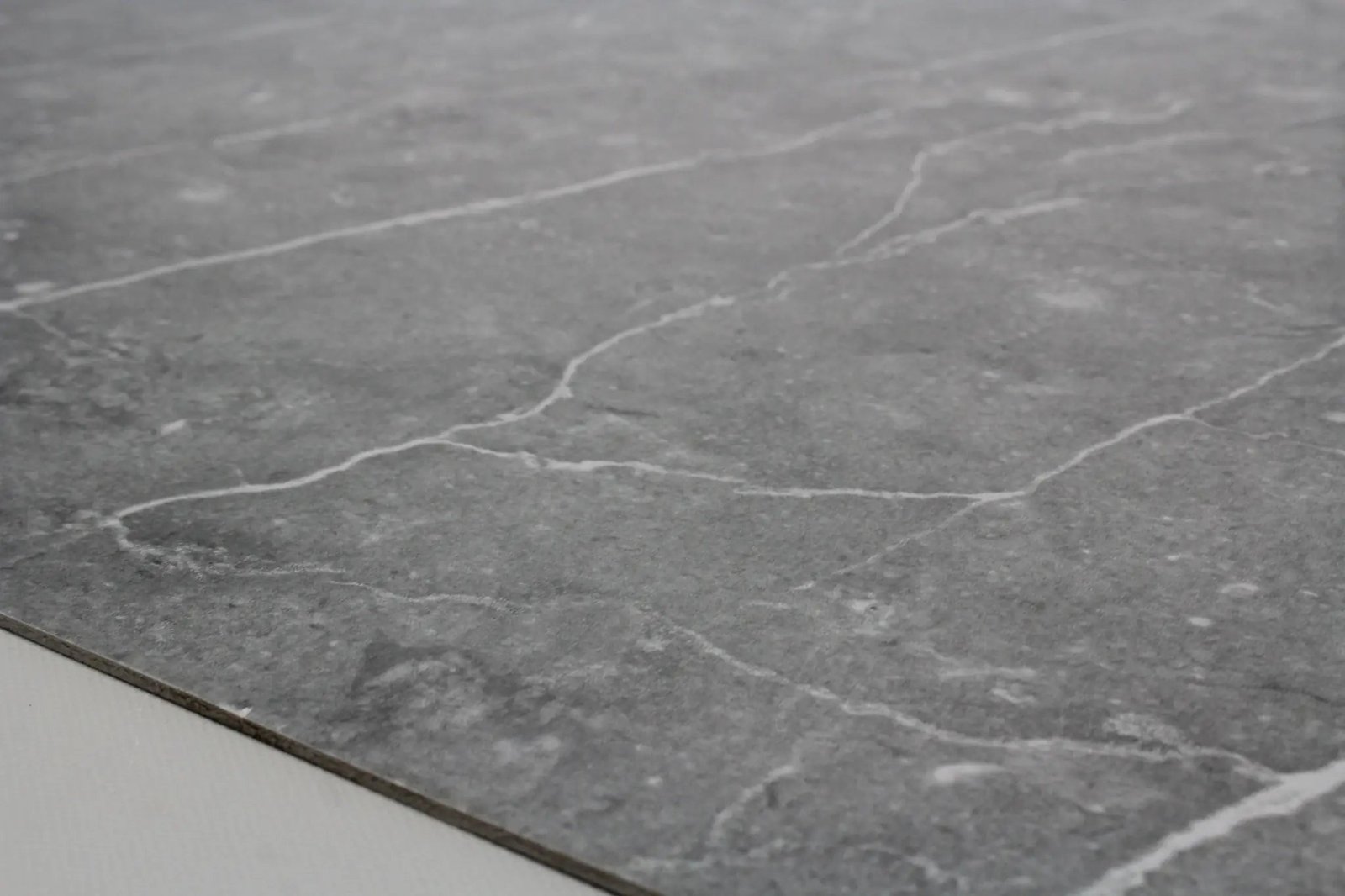 PVC Wandpaneel marmerlook Stormgrijs 280x120cm – Hoogglans