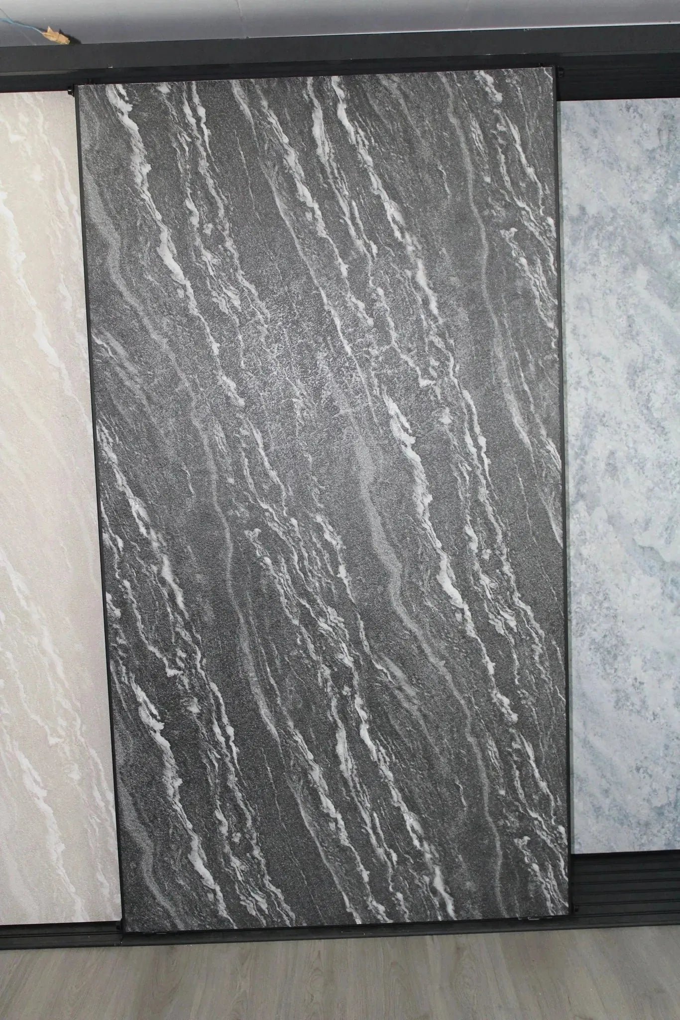 Exclusieve 3D Wandpaneel Donkere Nacht Graniet – 3D