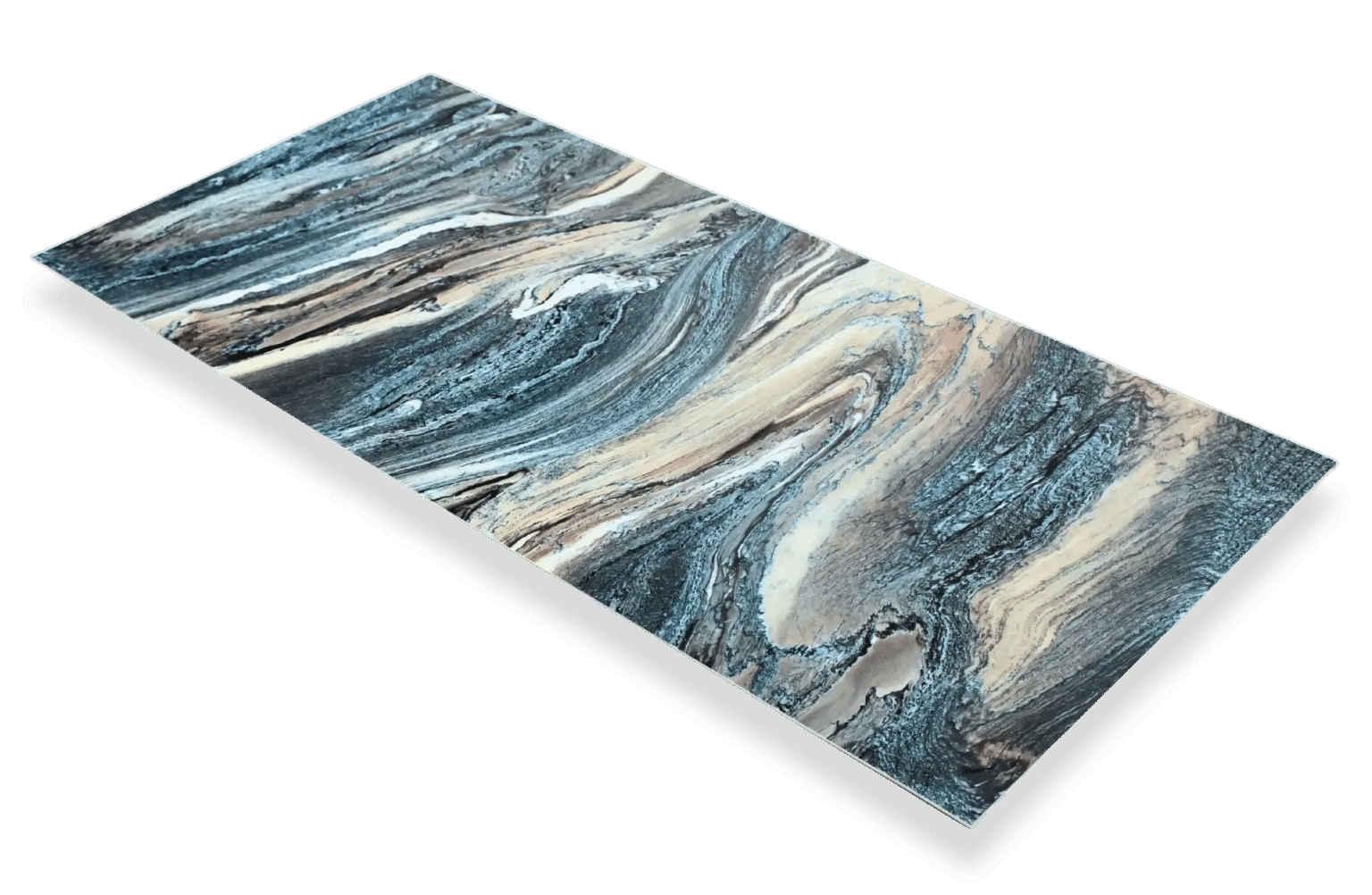 Waterbestendig Wandpaneel Ocean waves 280x120cm – Hoogglans