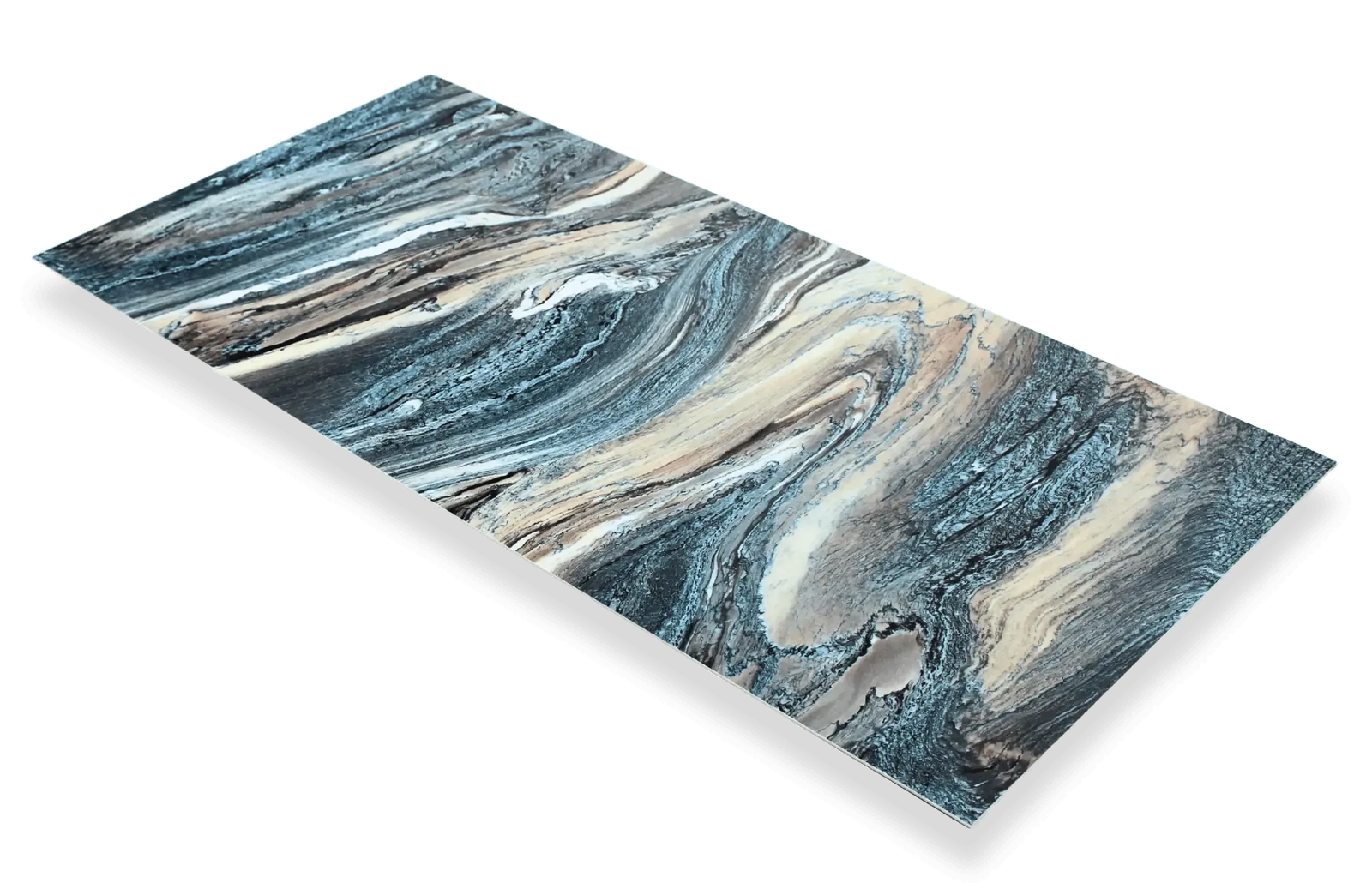 Waterbestendig Wandpaneel Ocean waves 280x120cm – Hoogglans