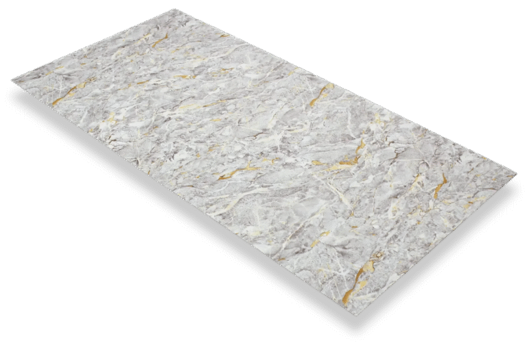 Wandpaneel marmerlook Stormy Gray 280x120cm – Hoogglans