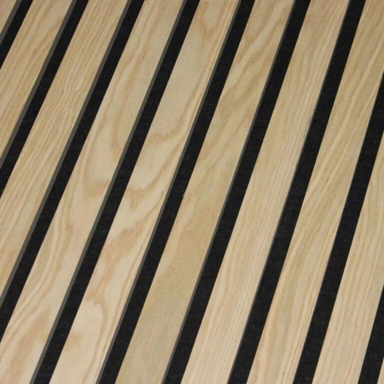 wandbekleding akoestisch Gerookt Eiken – Wall panel