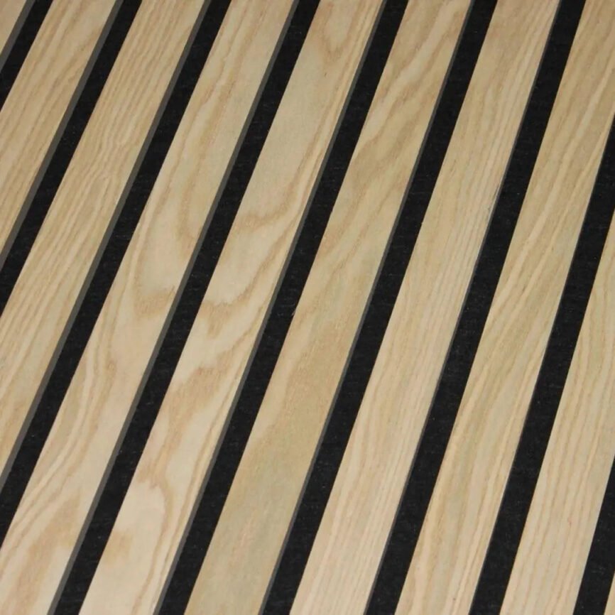 wandbekleding akoestisch Gerookt Eiken – Wall panel