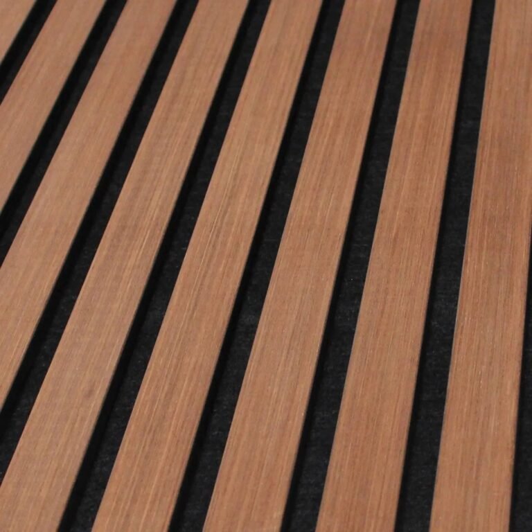 Warm Akupanel Natuur Walnoot – Wall panel