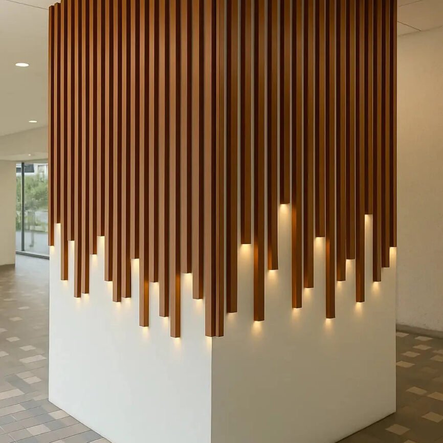 SfeerKolom | unieke wanddecoratie | 260cm – Wandpanelen