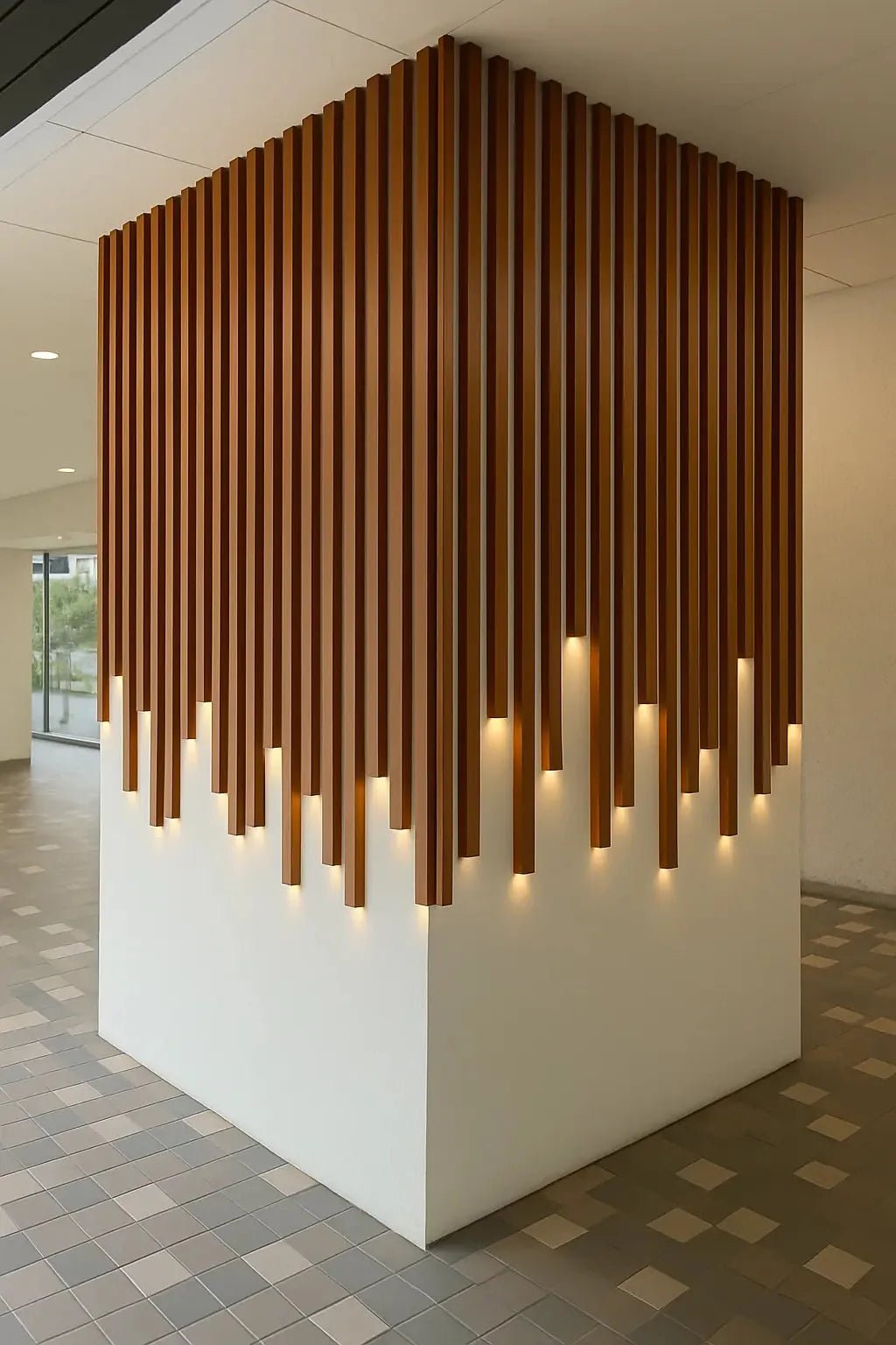 SfeerKolom | unieke wanddecoratie | 260cm – Wandpanelen