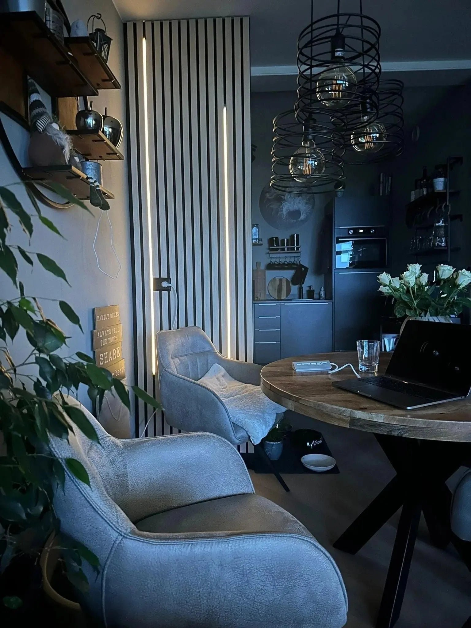 Luxe LED-strip om akoestische panelen 240cm – LED Strip