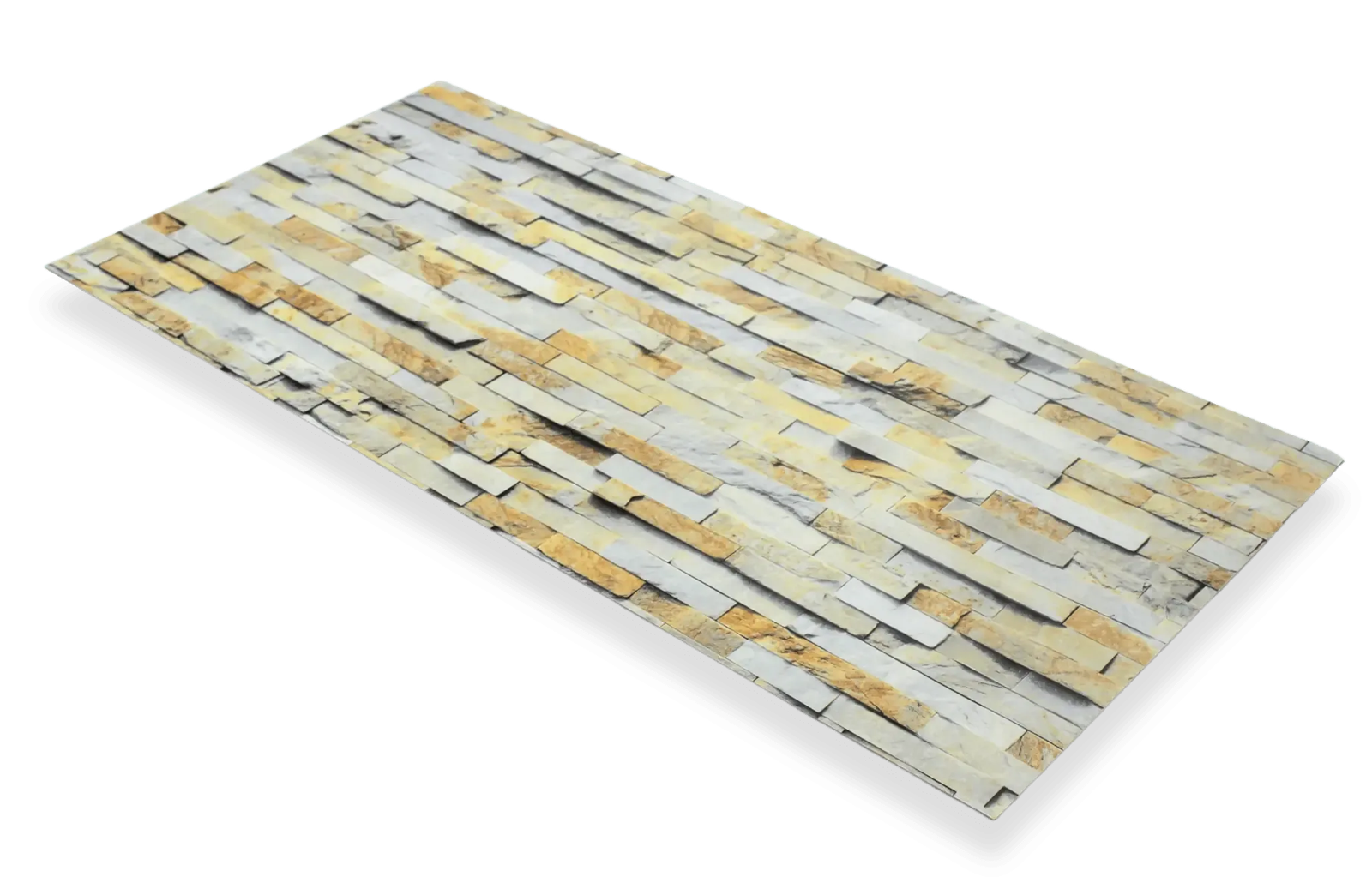 Wandpaneel marmerlook Mozaïeksteen 280x120cm – Hoogglans